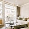 Designers Fountain Star Dust 8-Light Brushed Gold with Natural Marble Accents Mid-Century Modern Sputnik Chandelier D304C-8CH-BG - alternate 7